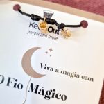 Pulseira Fio Mágico Dedal Starlight: Preto