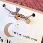 Pulseira Fio Mágico Dedal Starlight: Castanho