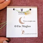 Pulseira Fio Mágico Dedal Starlight: Verde Água