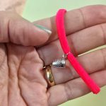 Pulseira Steel Bikini com Dedal: Coral