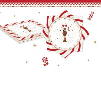 Prato redondo estrelado para Bolo Nutcracker 32cm: Easylife