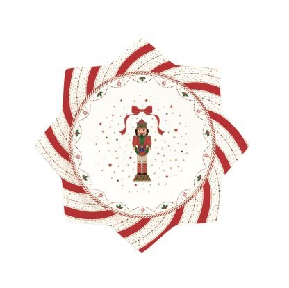 Prato redondo estrelado para Bolo Nutcracker 32cm: Easylife