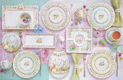 Travessa rectangular grande 36X24 Happy Easter: Easylife