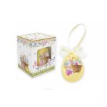 Ovo em Cerâmica Spring Bloom Amarelo: Easylife