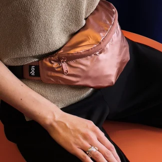 Bolsa Banana Rose Gold Bumbag