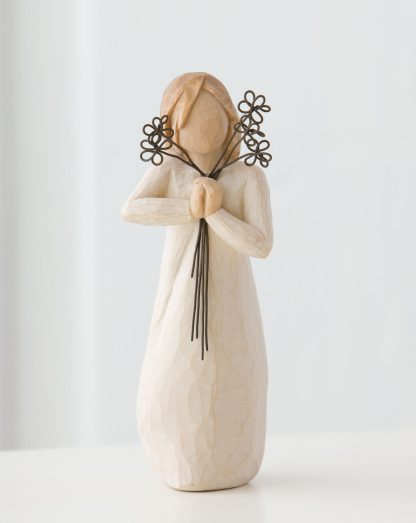 Figura Amizade (flores metal) - Willow Tree