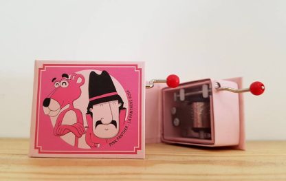 Livro realejo Pantera Cor-de-Rosa