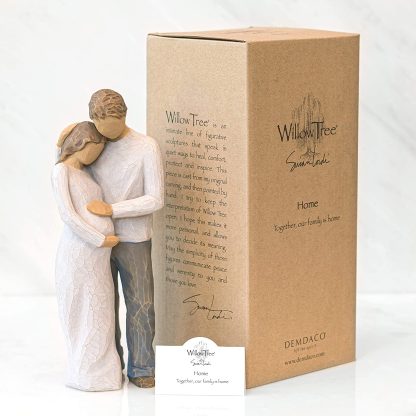 Figura Casal Gravidez "Home": Willow Tree