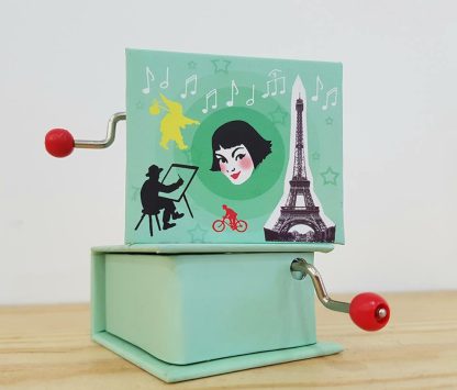 Livro realejo Amélie Poulain: Verde