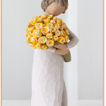 Figura Saudações Felizes - Willow Tree