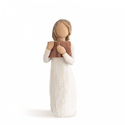 Figura Amor pela Aprendizagem (livro) - Willow Tree