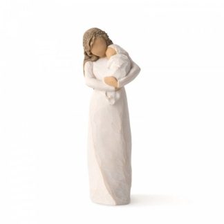 Figura Santuário de Amor (mãe e bebé): Willow Tree