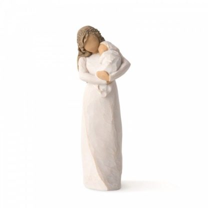 Figura Santuário de Amor (mãe e bebé): Willow Tree