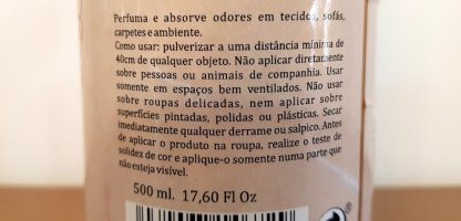 Freshness Spray Frutos Vermelhos: spray anti-odor