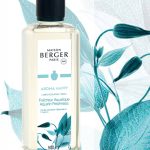 Fragrância 1lt gama AROMA HAPPY - Frescura Aquática: lâmpada catalítica