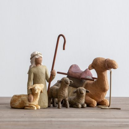 Pastor, Camelo e Animais do Estábulo - Willow Tree
