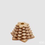 Castiçal para vela alta Bolachas Massapão 17cm