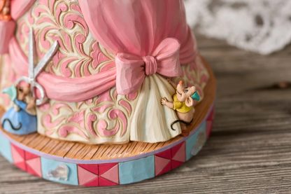 Vestido Cinderela Musical / Cinderella's Dress Musical Figurine: Disney Traditions