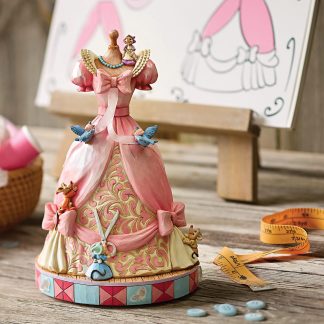 Vestido Cinderela Musical / Cinderella's Dress Musical Figurine: Disney Traditions