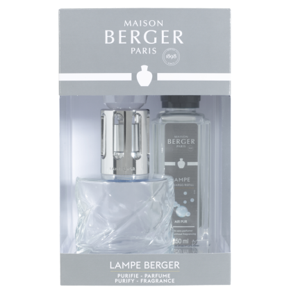Coffret Lâmpada Catalítica Spirale Transparente + 250ml Neutro