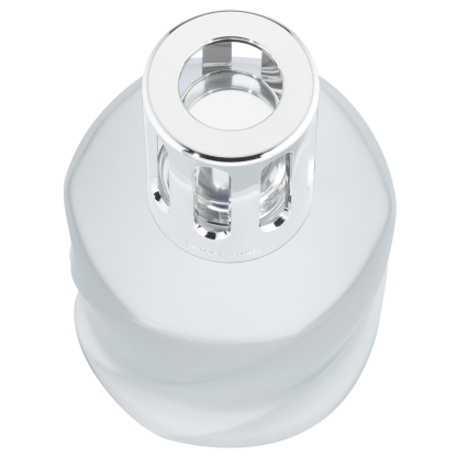 Coffret Lâmpada Catalítica Spirale Givree Branco Fosco + 250ml Vento do Oceano