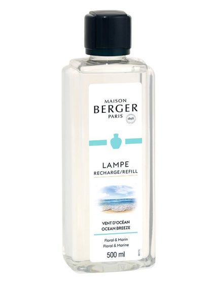 Fragrância 500ml Vento do Oceano: lâmpada catalítica
