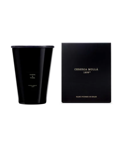 Vela XXL 3.5kg com 4 Pavios Cereria Mollá: Santal & Tonka