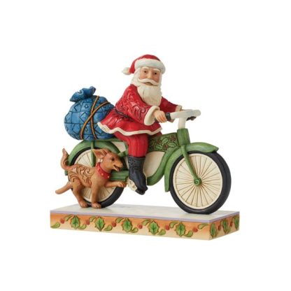 Pai Natal Ciclista: a andar de Bicicleta