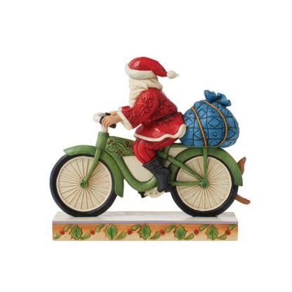 Pai Natal Ciclista: a andar de Bicicleta