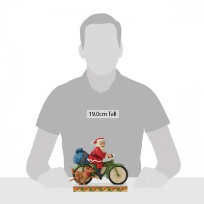 Pai Natal Ciclista: a andar de Bicicleta