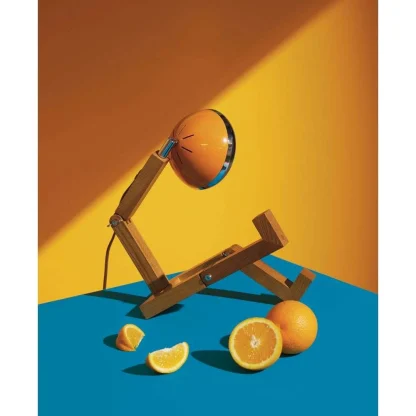 Candeeiro Mr. Wattson de mesa grande: McLaren Orange / Laranja