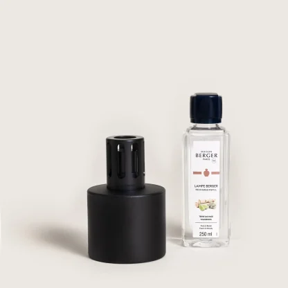 Coffret Lâmpada Catalítica Illusion Preta + 250ml Terre Sauvage