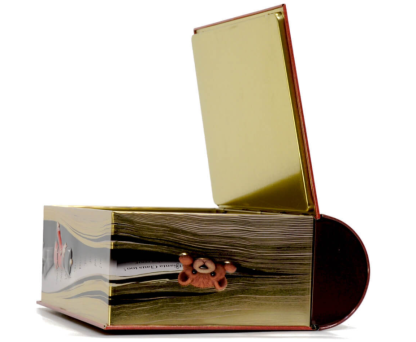 Lata Livro Vermelho Lista Pai Natal