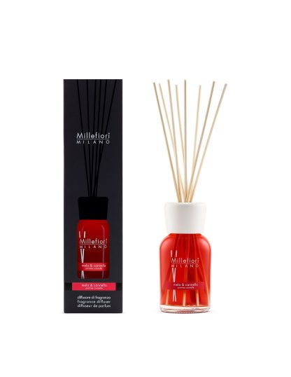 Mikado Difusor 250ml Mela & Cannella / Maçã e Canela: Millefiori Milano