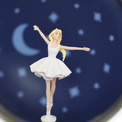 Caixa de música redonda Ballerina (versão coleccionador)