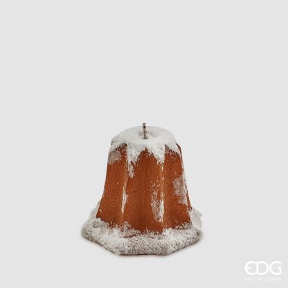 Vela decorativa Bolo Pandoro: 11X9cm
