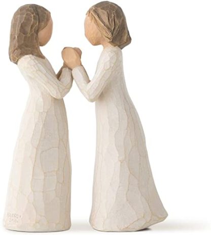 Figura Irmãs de Coração (dar as mãos) - Willow Tree