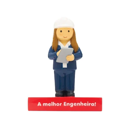 Figura A melhor Engenheira! (azul e branco)