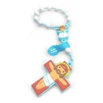 Dezena Anjo da Guarda: Azul com Jesus