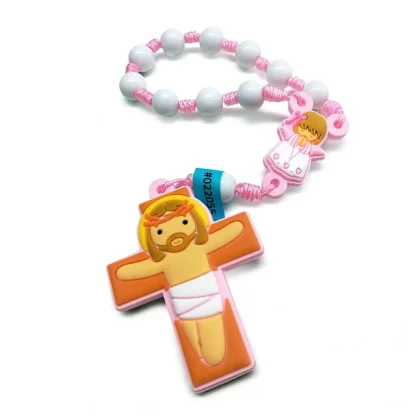 Dezena Anjo da Guarda: Rosa com Jesus