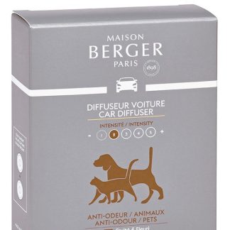 Duas recargas difusor de carro anti-odor Animais (intensidade 2 de 5)