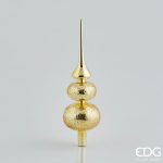 Topo "estrela" árvore de Natal: Pico Dourado