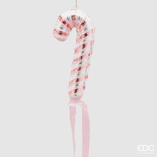 Pendente Balão Candycane Rosa 18cm