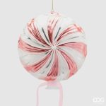 Pendente Balão Candy Redondo Rosa 17cm