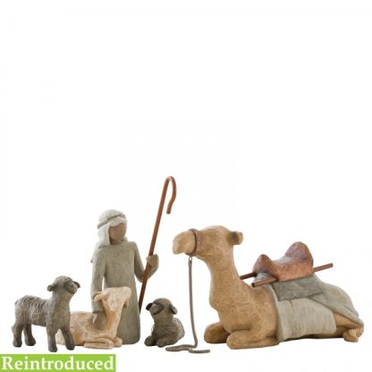 Pastor, Camelo e Animais do Estábulo - Willow Tree