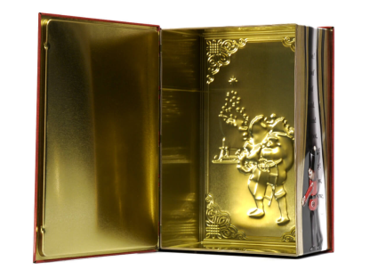 Lata Livro Vermelho Lista Pai Natal