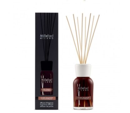 Mikado Difusor Millefiori 250ml Sândalo e Bergamota
