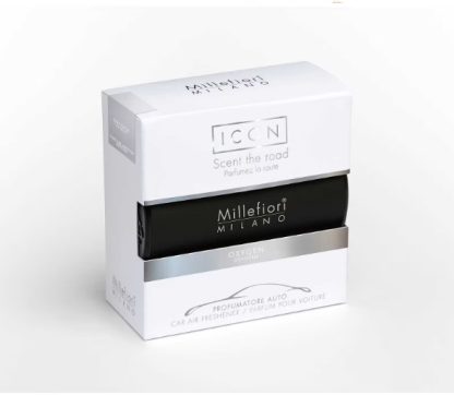 Difusor para Carro Millefiori Black: aroma Oxigénio