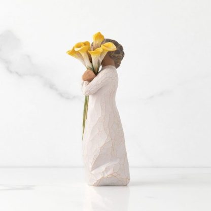 Figura Ramo de Agradecimento (jarros amarelos) – Willow Tree
