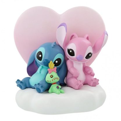 Stitch e Angel enamorados: Coração Iluminado